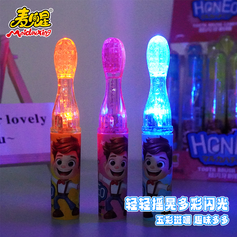 Glowing Toothbrush Candy
