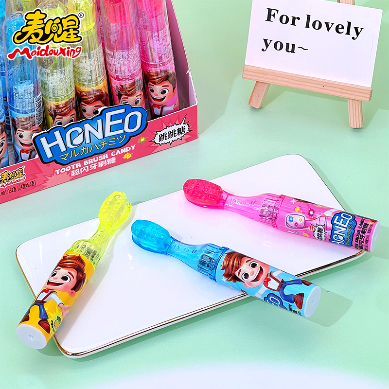 Glowing Toothbrush Candy