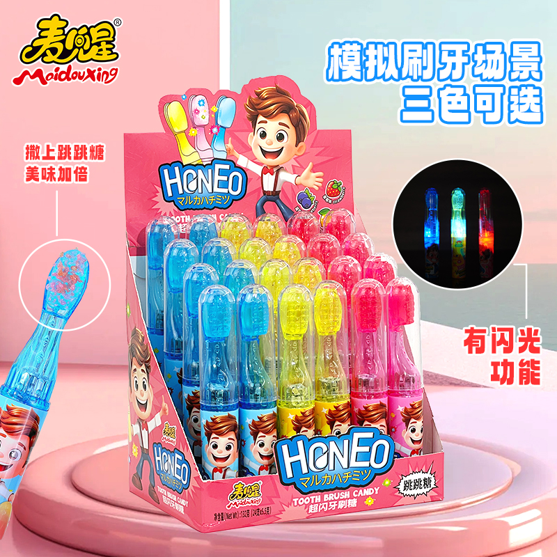 Glowing Toothbrush Candy