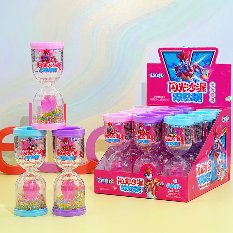Hourglass Double Diamond Candy