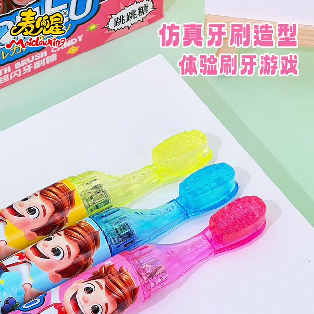 Glowing Toothbrush Candy