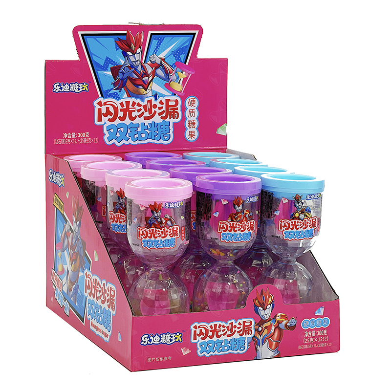 Hourglass Double Diamond Candy